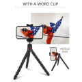 LKPCIGCXM Flexible Universal Live Broadcast Tripod Monopod Digital Camera DV Tripod Holder Stand Octopus for Action Cameras. 
