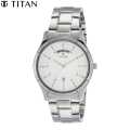 Titan Neo White Dial Analog Watch For Men - 1767Sm01. 