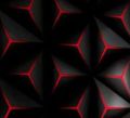 3D Stereo Plane Geometric Patterns Theme Box Background Wallpaper. 