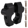 Fullhaodd Motorcycle Accessories Handlebar Riser Clamp Adapter Handle Bar Height Lift Mount for Voge CU525 CU 525. 