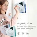 Magnetic Double-Sided Window Glass Cleaner with Safety Rope – 3-8mm Glass Wiper for Home & Office. 