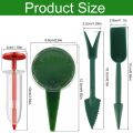 New Manual Mini Sowing Seed Dispenser Widger Set Gardening Tool Handhold Seedlings Dibber Gardening Supplies Useful Sower Set. 
