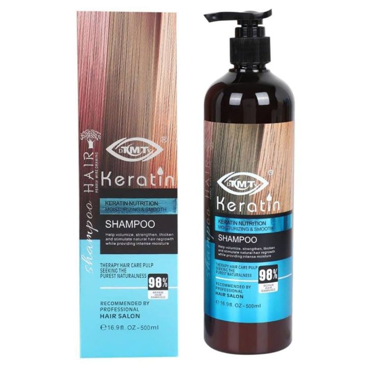 Keratin Nutrition Moisturizing & Smooth Hair Shampoo 500Ml