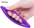 Wenefang 1Pc Nail Art Brush Wax Polishing Brush Buffing Cream Brush Practical UV Gel Polish Remove Plastic Abs Brush Manicure Tool. 