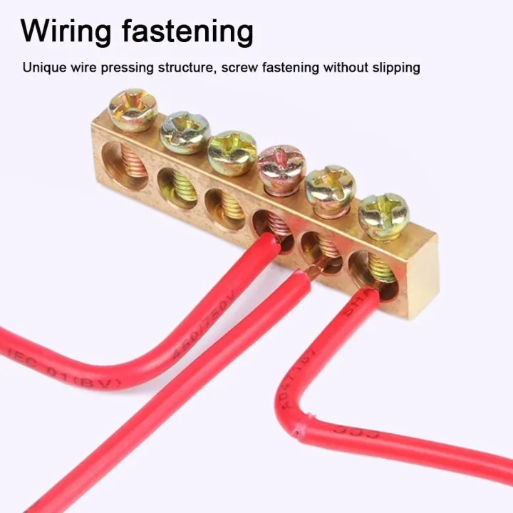 Grounding%20Bars%20Copper%20Wire%20Connector%20Multi-specification%20With%20Hole%20Screw%20Copper%20Bar%20Terminal%20Brass%20Row%20Junction%20Box%20Power%20Distribution%20Cabinet%20-%20Image%207
