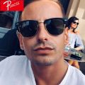Clubmaster Wayfarer With Polarised Lenses Sunglasses For Unisex. 