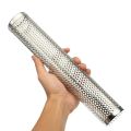 Bbq Stainless Steel Accessories Meshes Perforated Mesh Smoker Tube. 