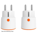 Tuya Smart ZigBee Plug EU 16A Socket KWh Electricity Energy Monitor Singal Extender Repeater Replacement Spare Parts Accessories. 
