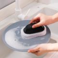 Bathroom Toilet Cleaning Magic Sponge/Glass Wall Cleaning Bath Brush Handle Sponge. 