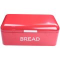 NAMUNY Square Retro Kitchen Storage Box Flat Cover Bread Box European Kitchen Storage Box. 