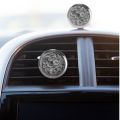 Car Aromatherapy Essential Oil Car Diffuser With 10 Replacement Felt Pads Stainless Steel Air Freshener Car Diffuser Vent Clip. 