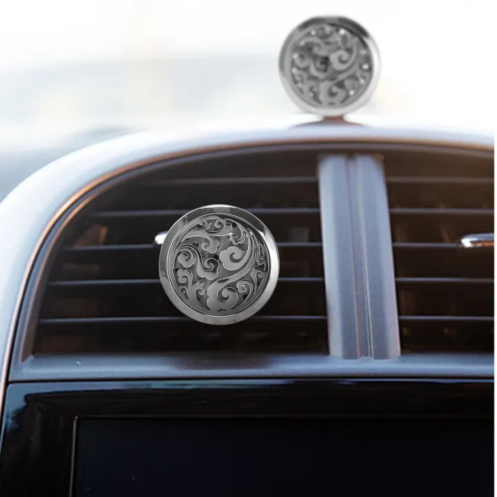 Car%20Aromatherapy%20Essential%20Oil%20Car%20Diffuser%20With%2010%20Replacement%20Felt%20Pads%20Stainless%20Steel%20Air%20Freshener%20Car%20Diffuser%20Vent%20Clip%20-%20Image%204