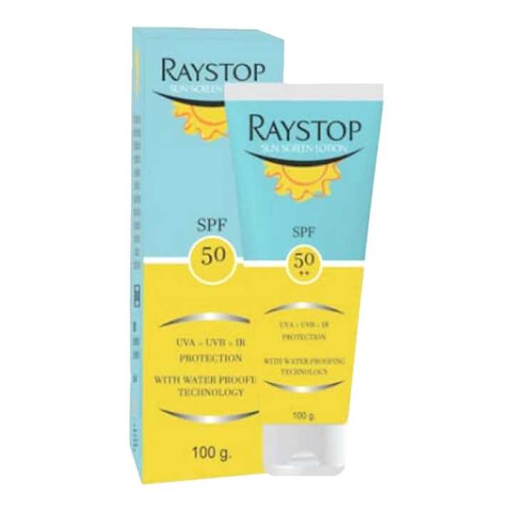 Raystop Sunscreen Lotion SPF 50 , 100ML