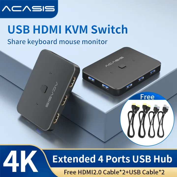 python notes in hindi - पायथन के... Acasis 2-in-1 4K 60Hz HDMI U-S-B 3.0 KVM स्विच 2 पीसी शेयर 1 मोनिटर ...