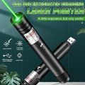 Long Range Laser Pointer 10000 Feet Visible Beam, Rechargable Green Laser Pointer High capacity for Night Astronomy Outdoor Camping Hunting and Hiking. 