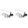 JINMY 2X 6911035071 Rear Door Lock Trunk Lock Actuator Car for Cruiser 2007-2014. 