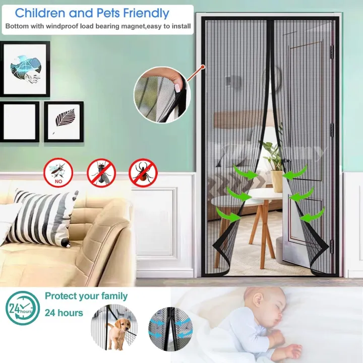 Magnet%20Fly%20Screen%20Door%20Insect%20Protection,%20Magnetic%20Mosquito%20Net,Automatic%20Closed%20Anti-Mosquito%20Curtain%20for%20Balcony%20and%20Patio%20Door-Black%20-%20Image%204
