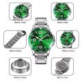 Skmei 9278 Quartz Watches Luxury Waterproof Watches Date And Time Men Stainless Steel Wristwatches. 