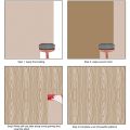 6Pcs DIY Rubber Wood Texture Graining Tool,Wood Pattern Painting Tool and Wood Grain Paint Tool for Wall Room Decoration. 