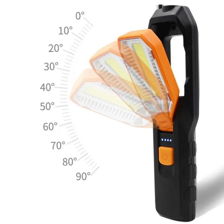 Magnet%20Hook%20Compact%20Work%20Light%20Plastic%20Hook%20Design%20Lightweight%20Car%20Garage%20Mechanic%20Lamp%20Bright%20Easy%20To%20Carry%20Emergency%20Flashlight%20Camping%20-%20Image%202