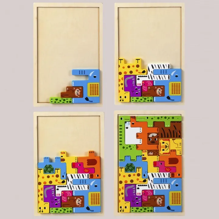 Creative%20Geometric%20Three-dimensional%20Puzzle%20Boards%20Space%20Training%20Colorful%20Shape%20Matching%20Puzzle%20Occupation%20Tangram%20Wooden%20Animal%20Jigsaw%20Kids/Children/Toddler%20-%20Image%208