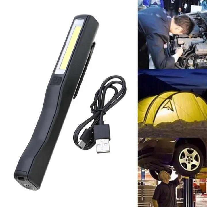 Rechargeable%20LED%20COB%20Portable%20Camping%20Inspection%20Lamp%20Magnetic%20black%20-%20Image%202