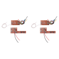 4PCS 5CH RC Remote Control 27MHz Circuit PCB Transmitter and Receiver Board Car Radio System Accessories 20-25M. 