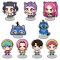 Cute Zoey Rumi Mira KPop Demon Hunters Standing Plates Acrylic Kpop Girl Group Demon Hunters Standees Saja Boys Huntrix Standees Fans Gifts. 