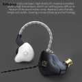 Sutuiying KBEAR KS1 HIFI earphone 2Pin Cable in ear monitor headphones for Hot Selling Singer Musicians Wired Earbuds iems for Gaming Wired Earbuds. 
