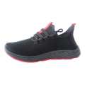 Century Black Sports Shoes For Men. 