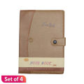 Brown Note Book XN-5905 Set Of 4. 