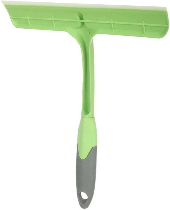 Handheld Glass Wiper Window Cleaner Scraper Soft Rubber Squeegee Window Cleaning Tool - Glass Wiper |