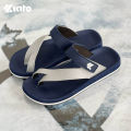 Kito Sandals for Men- KITO AA150 Two-Tone Navy Slippers. 