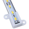 2X, 50CM 12V 36 LED 5050 Strip Bar Light Aluminum Rigid Warm White. 