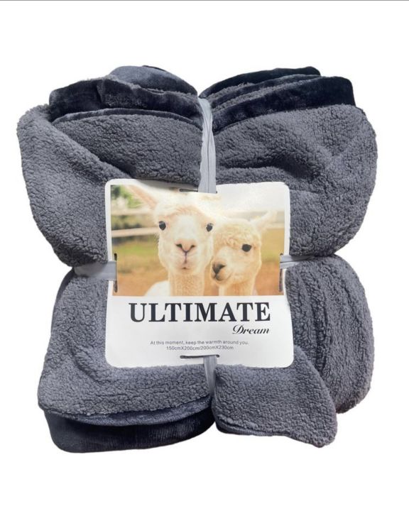 Ultimate Sherpa Throw Blanket King Size Daraz .np