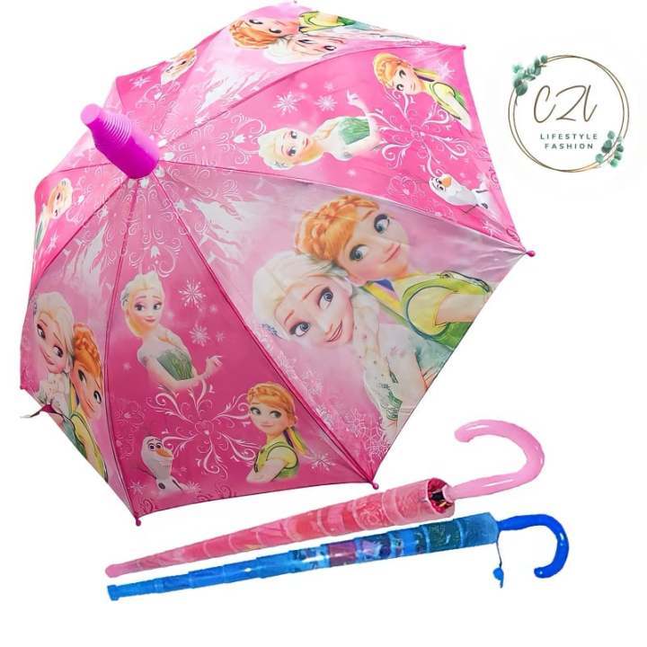 Kids Cartoon Print Umbrella For Children Premiere Quality