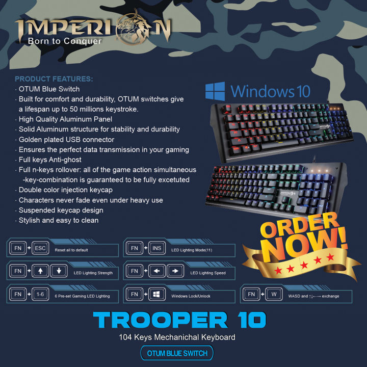 Imperion%20KG-M10F%20Trooper%2010%20Mechanical%20Gaming%20Keyboard%20Red%20Switch%20104%20Keys%20--%20Smooth%20Linear%20Thock%20Stable%20Stabilizer%20Gamers%20Computer%20Games%20PC%20Laptop%20Desktop%20USB%20Office%20Wired%20Fast%20Typing%20WASD%20Input%20-%20Image%206