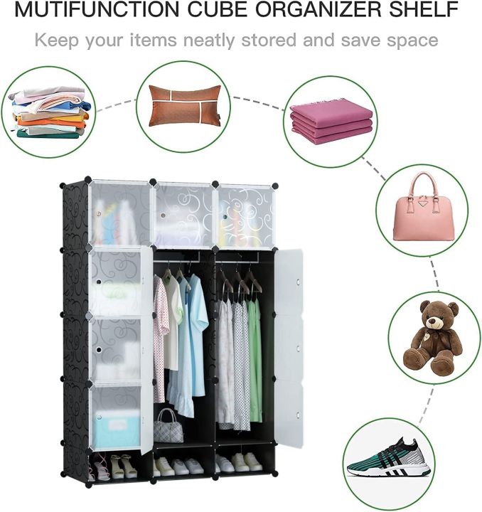 12%20Cube%20Storage%20Organizer%20With%20Shoe%20Rack%20Closet%20Portable%20Wardrobe%20Combination,%20Modular%20Cabinet%20For%20Space%20Saving%20-%20Image%206
