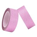 4 Pcs 10M Glitter Washi Tape Stick Self Adhesive Decorative Craft DIY Paper Pink. 