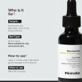 Minimalist 10% Niacinamide Serum for Acne Control & Oil Balancing with Zinc | Pore Minimizer for Face | Clears Acne Marks & Blemishes for Even Skin Tone | For Women & Men | 1 Fl Oz / 30 ml. 