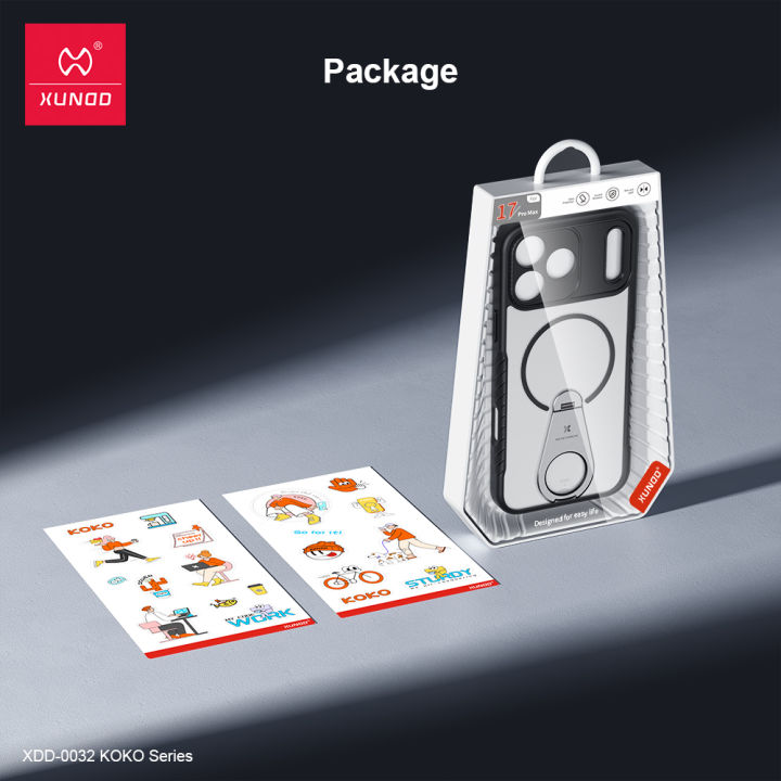 Xundd%20For%20iPhone%2017%20Pro%2016%20Pro%20Max%20iPhone%2015%20Pro%20Magnetic%20Case%20with%20360%C2%B0%20Rotating%20Stand%20Shockproof%20Case%20Stain-resistant%20Case%20-%20Image%205