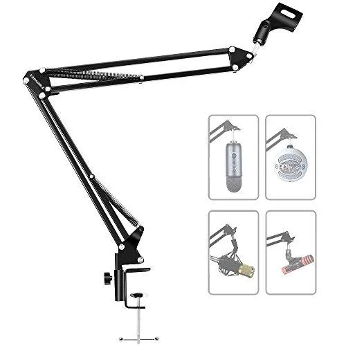 Adjustable%20Professional%20Desk%20Recording%20Microphone%20Arm%20Stand%20With%20Microphone%20Clip,Table%20Mounting%20Clamp%20-%20Image%202