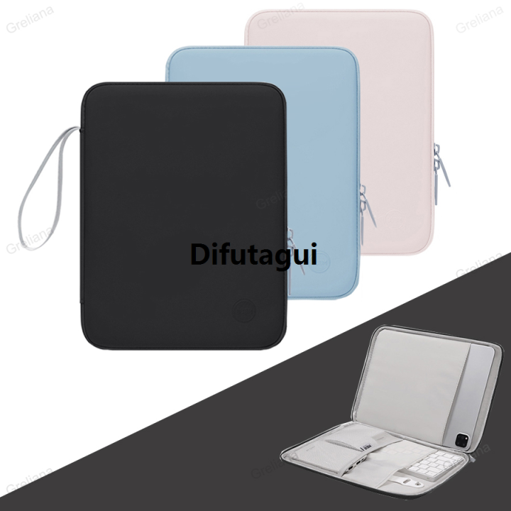 Difutagui%20Fashion%20Tablet%20Sleeve%20Bag%209-11%20for%20iPad%20Pro%20AIR%2011%2010.2%2012.9%2013%20Case%20%E3%80%902025%20Version%E3%80%91%20For%20Samsung%20Xiaomi%20Redmi%20Huawei%20Lenovo%20Shockproof%20PU%20Pouch%20Bags%20-%20Image%202