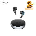 MWC STAR MT1 | Bluetooth 5.4 TWS | Only 6ms Ultra Low Latency | 13mm Driver | Semi In-Ear Gaming Earbuds | Unique & Perfect Design | Mini Size Buds | iPx4 Water Dust & Sweat Resistant | 30Hrs Playback | Available in 3 Colors. 