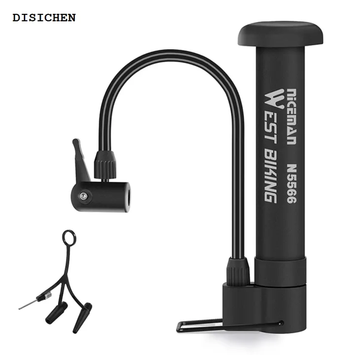 DISICHEN%20Sales%20promotion%20WEST%20BIKING%20Bike%20Pump%20Inflator%2080PSI%20Mini%20Bicycle%20Floor%20Pump%20Schrader%20Valve%20Bicycle%20Pump%20Air%20Pump%20Balloon%20Tire%20Inflator%20-%20Image%202