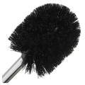 FORIDE 4X Replacement Stainless Steel WC Bathroom Cleaning Toilet Brush Black. 