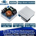Sutuiying DC-DC 400W 15A Step Down Buck Converter DC 10V-60V To 0-45V Constant Hot Selling Voltage Constant Current Adjustable Power Supply Module. 