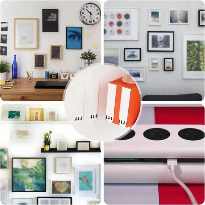 ARELENE%2036%20Pairs(72Pcs)%20Picture%20Hanging%20Strips,%203%20Sizes%20Picture%20Hangers%20Heavy%20Duty%20Easy%20Hanging%20Adhesive%20for%20Frame%20and%20Wall%20Art%20-%20Image%207