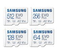 Mobile Phone Card Recorder HD-UHS Memory Card Class10128GB High Speed SDMicro Samsung Original Card 64GBSDXCI4K Driving. 