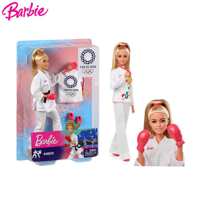 Barbie%20Olympic%20Games%20Tokyo%202020%20Karate%20Doll%20with%20Karate%20Uniform%20-%20Image%202